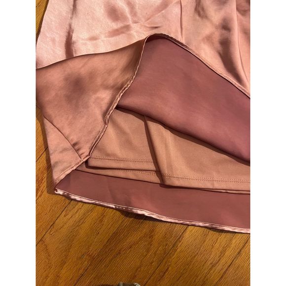 Wild Fable lines Slip Dress Mauve Shimmer NWT Size M - Picture 6 of 6